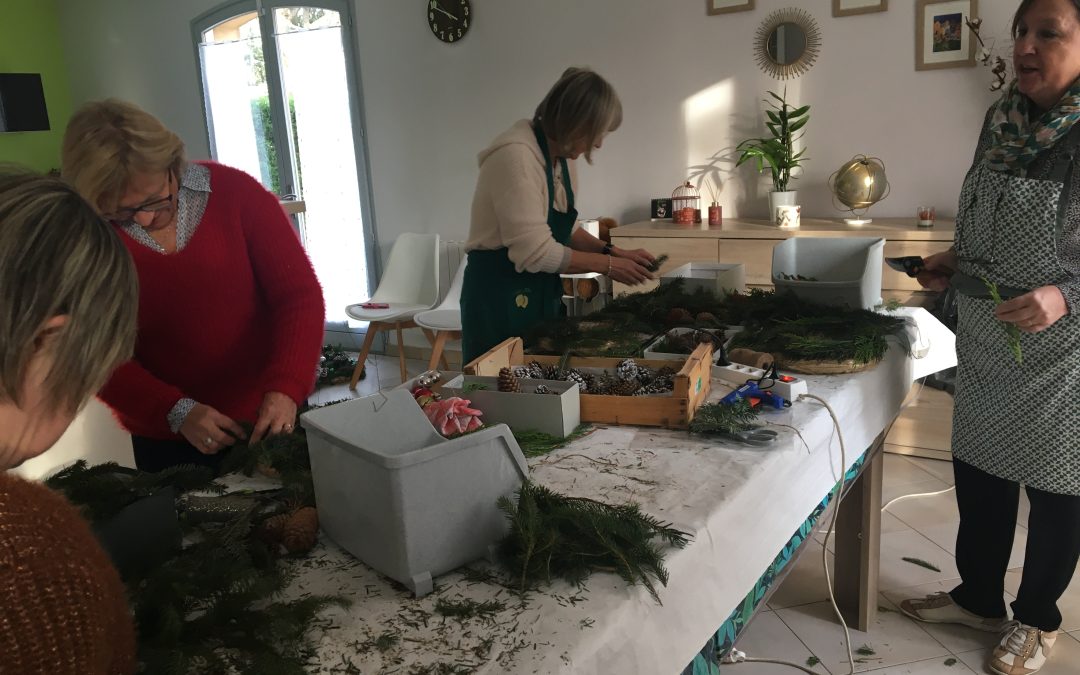 Atelier Couronnes de l&rsquo;Avent